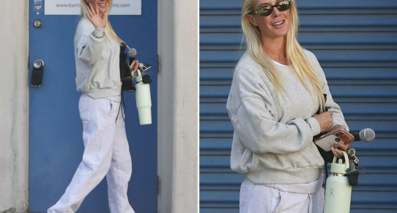 Spencer Prattâs wife Heidi Montag spotted holding mic after his Los Angeles mayoral loss